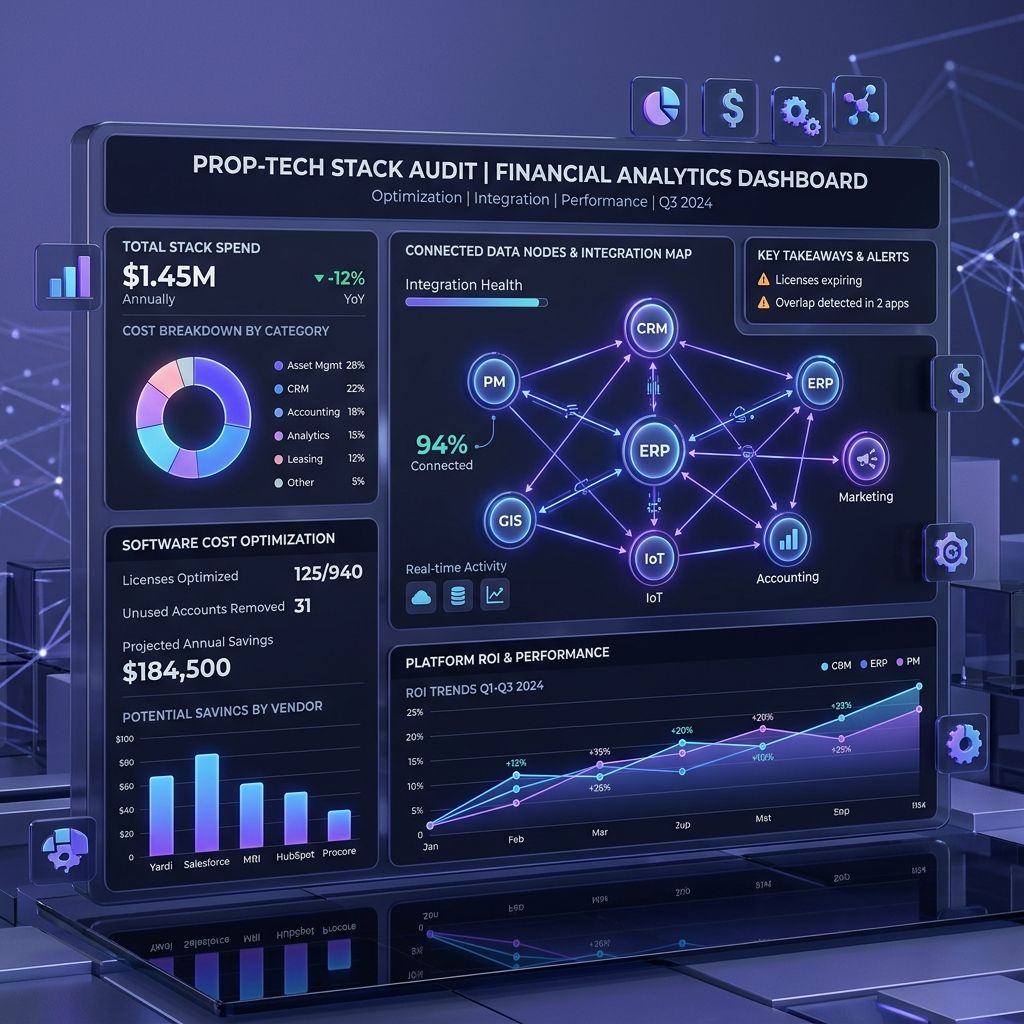 Real Estate Tech Stack Audit: How Brokerages Cut Costs and Close Technology Gaps